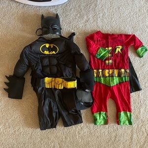 Batman and Robin Costume Bundle